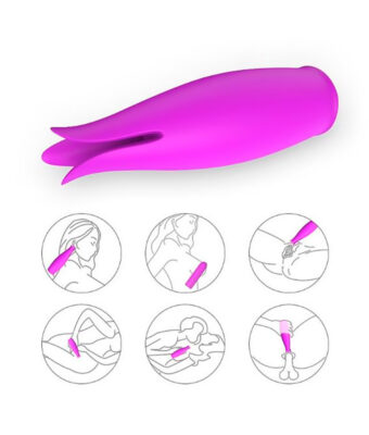 dona coelha ziggy roxo estimulador clitoriano usos Dona Coelha Ziggy - Vibrador de clitóris com bullet